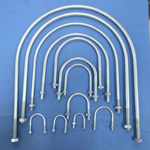 u型管夹u型管卡u型抱箍u型卡扣镀锌u型卡国标15到300 dn32