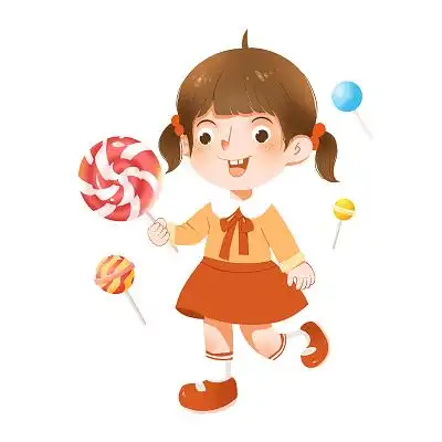 儿童节png素材黄色活泼可爱61儿童节活动促销海报儿童节微缩创意快