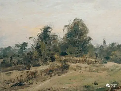 2008 年布面油画 50cm×60cm桂中风景文 / 张冬峰——兼谈色调的重要