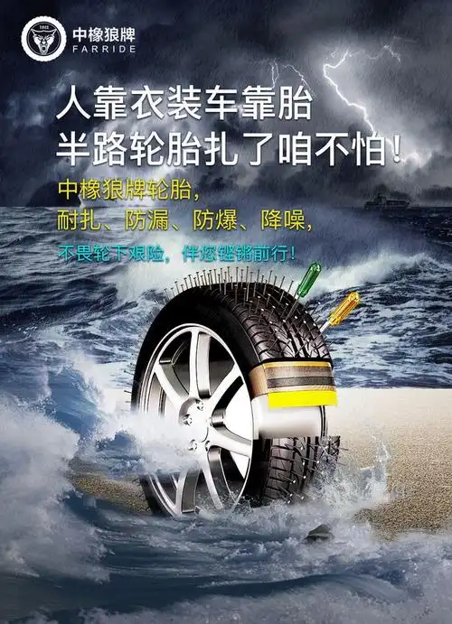 轮胎海报