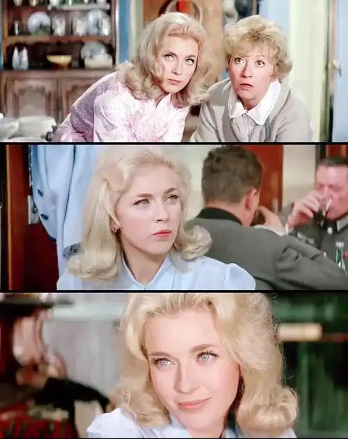 虎口脱险里的玛丽杜布瓦,简直是金发芭比本尊了