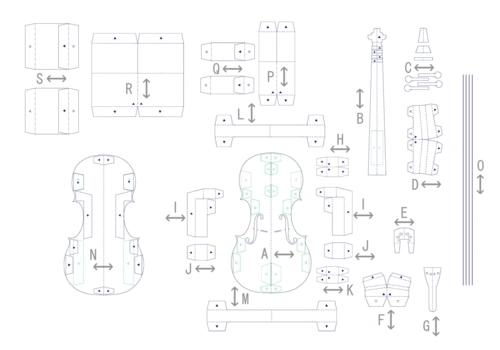 纸雕图纸-小提琴_word文档在线阅读与下载_免费文档