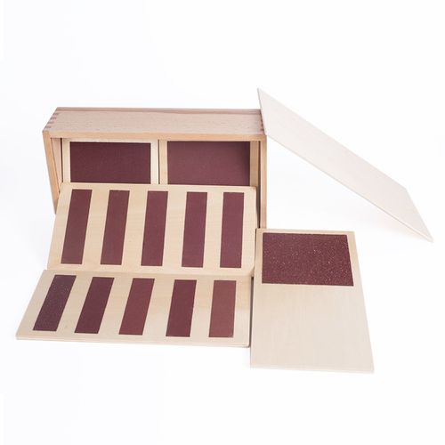 蒙氏早教感官教具蒙台蒙特梭利触觉板婴幼儿童益智触摸积木玩具