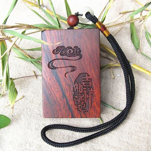 定制雕刻红木黑檀木牌子461无事牌 免死金牌锦衣卫腰牌龙纹令牌 黑檀