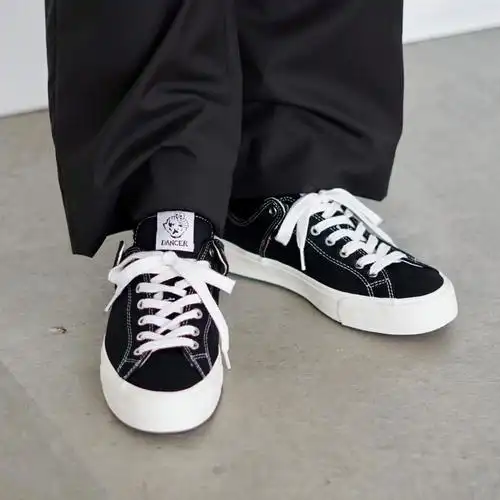 包邮lastresortabvm003dancer联名黑白男女低帮帆布休闲休闲板鞋