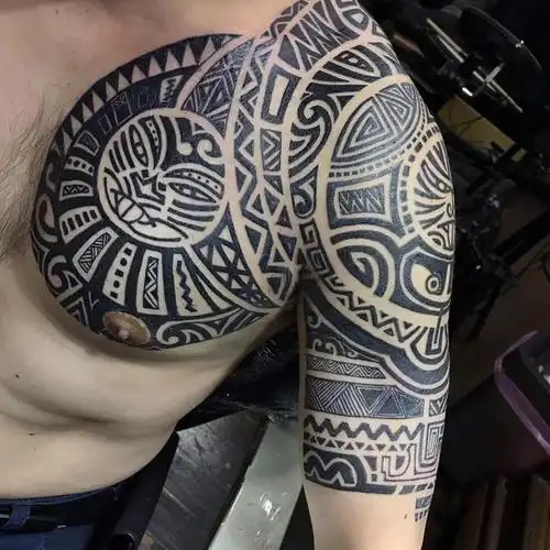 客人非常喜欢巨石强森,跟老师讨_纹身吧社区 - 纹身大咖