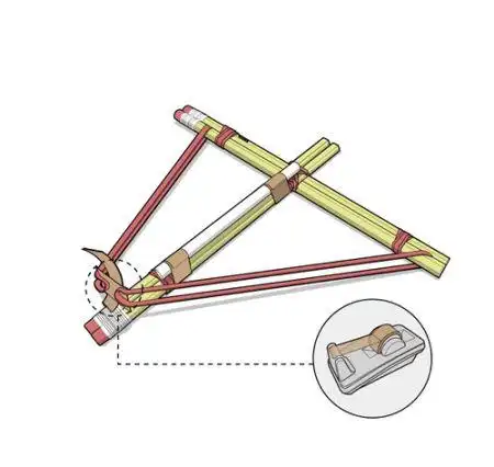 diy铅笔弓箭指南