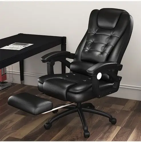 转椅老板椅办公椅按摩可躺书房宿舍转椅电脑椅家用靠背旋转升降座椅子