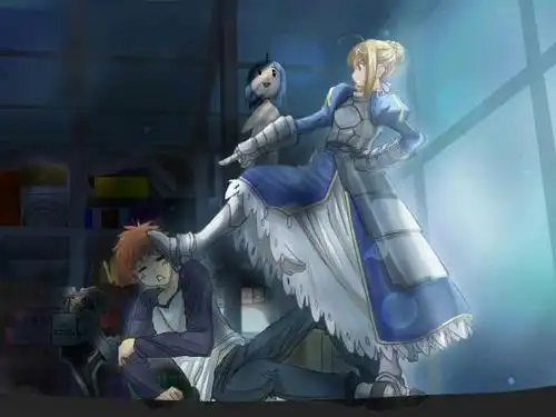 求士郎跟saber这张原图