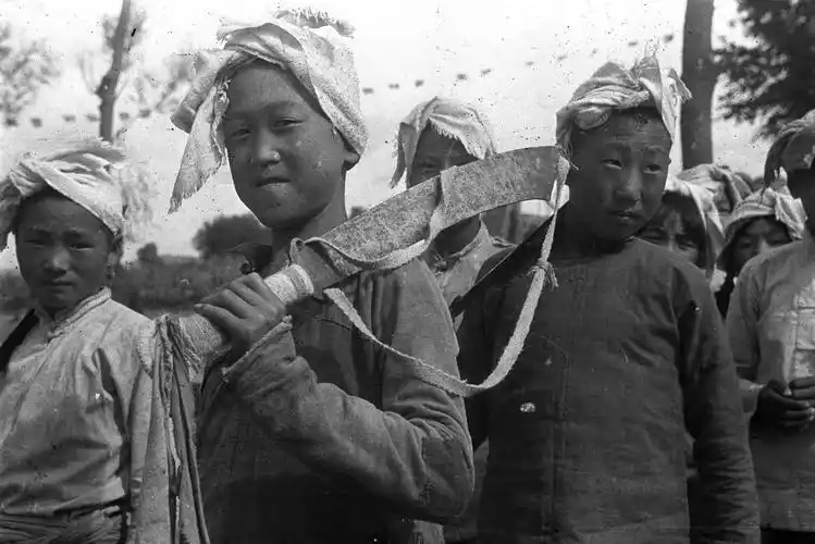 真实罕见的抗日战争期间延安的当地生活照片