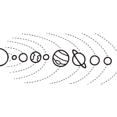 太空飞船简笔画图片