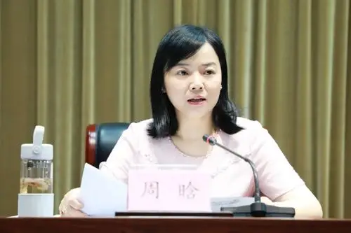 区纪委副书记,区监委副主任周晗同志传达有关会议精神.