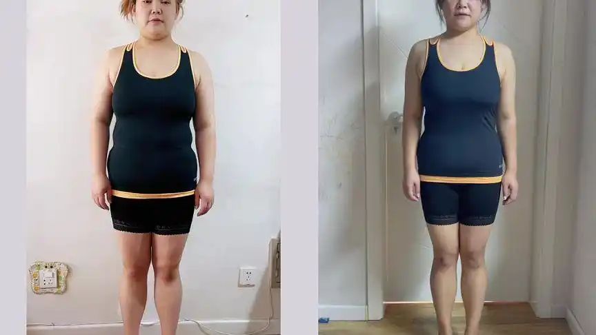 减肥前后对比图 一定要悄悄瘦下来惊艳所有人!