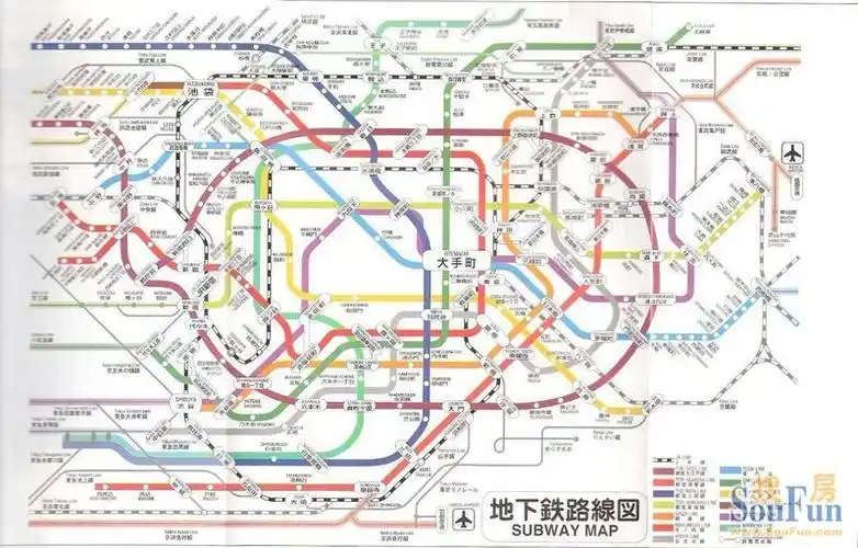 常州地铁的4条线的初步示意图(标注站点)