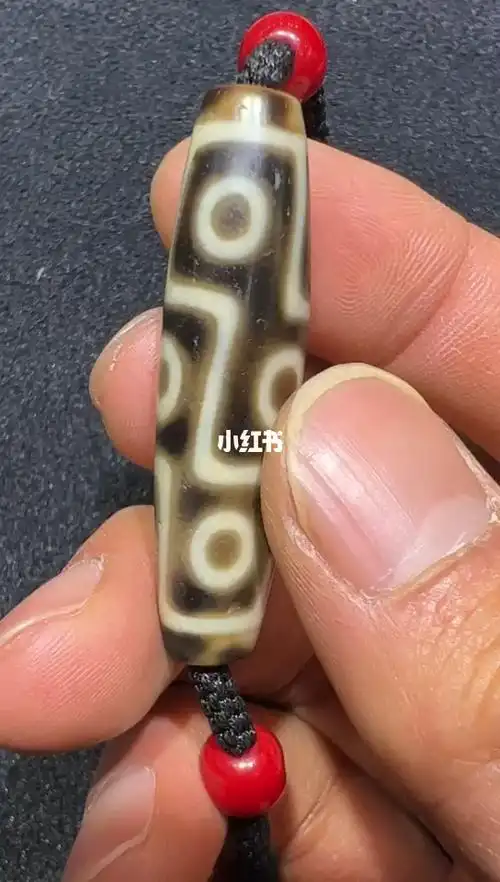 一代老台九眼天珠有年份各方面完美