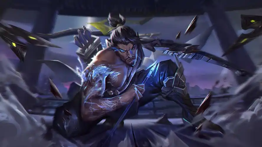 守望先锋 半藏 月下