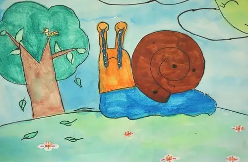 儿童绘本故事推荐《三彩美术-蜗牛的奖杯》_版权