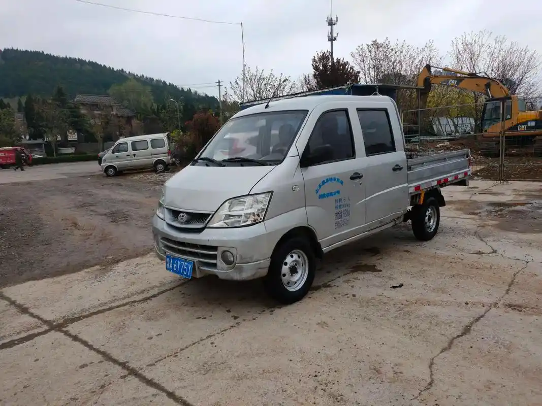 14年一手昌河双排货车.14年年底上牌一手,昌河双排货车,实 - 抖音