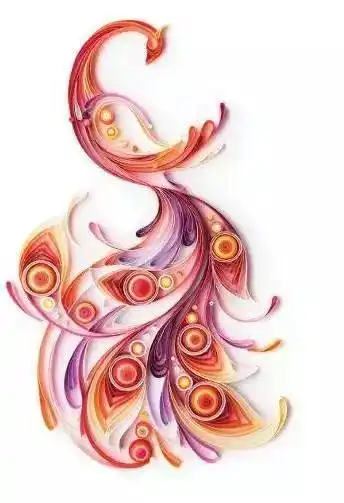 创意手工 | 神奇衍纸画作品欣赏(附制作步骤)