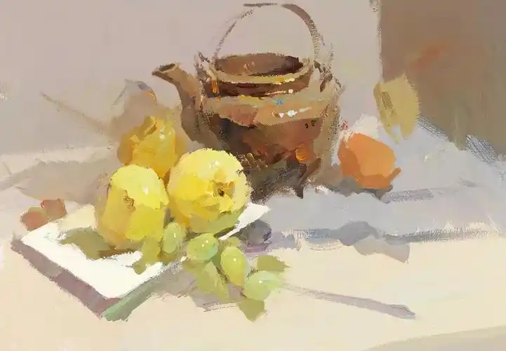 北京画室色彩干货静物篇色彩小色稿