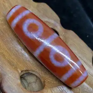 藏传高油红肉四眼天珠佛珠横穿锁骨项链挂件吊坠配饰文玩配饰