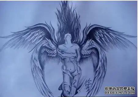 纹身介绍六翼天使纹身图案的含义