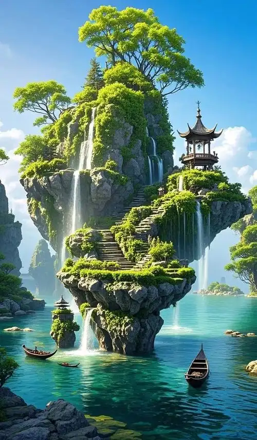 绿色护眼风景壁纸 25.06.27