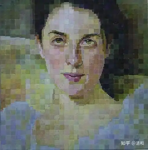 色彩的空间混合和马赛克画有啥区别? - 知乎