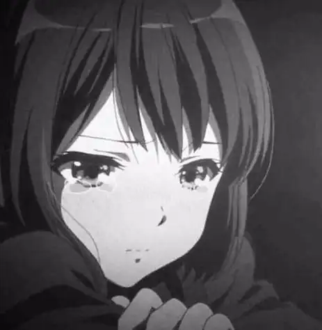 女生动漫头像伤感孤独头像