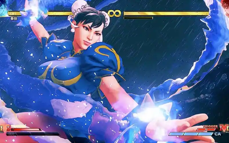 街头霸王5有爆衣全角色绝招欣赏春丽各服装欣赏