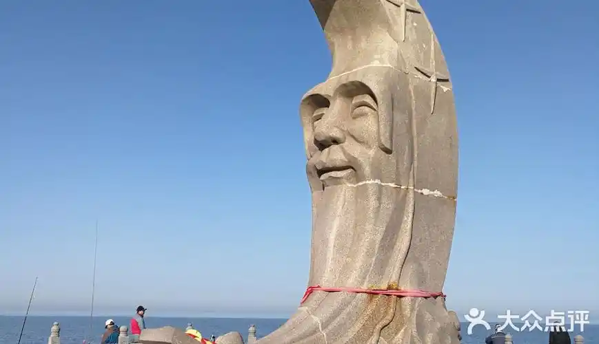 龙口东海旅游度假区钓鱼,锚鱼,打鱼的好地方月亮老人,简称月老