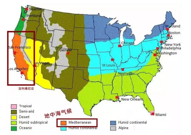 13种气候中唯一"雨热不同期"的地中海气候,夏季炎热干燥,冬季却温和多