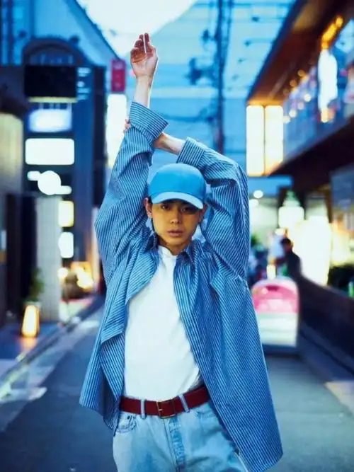 菅田将晖一组街拍