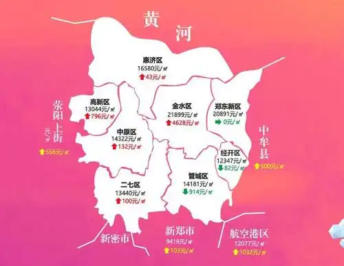 郑州市区地图_郑州市城区地图全图