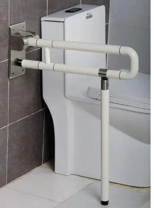 马鞍山卫生间老人防滑折叠扶手_厕所浴室安全无障碍坐便器马桶栏杆