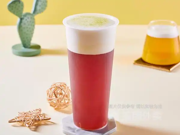 壹号红茶芝士奶盖图片