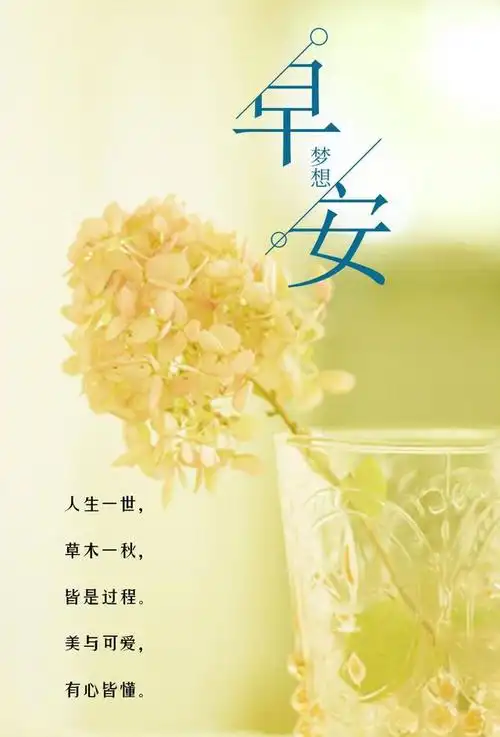 早上好的句子带图片,最新的朋友圈早安句子,阳光直达心底!