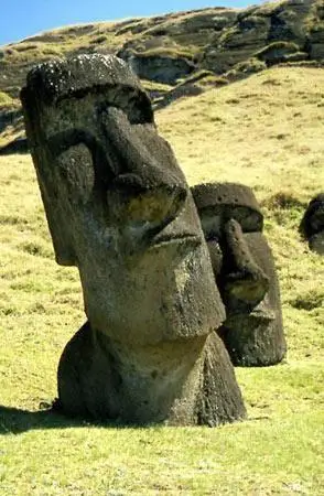 复活岛巨人像简笔画