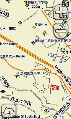 求新加坡中文版地图