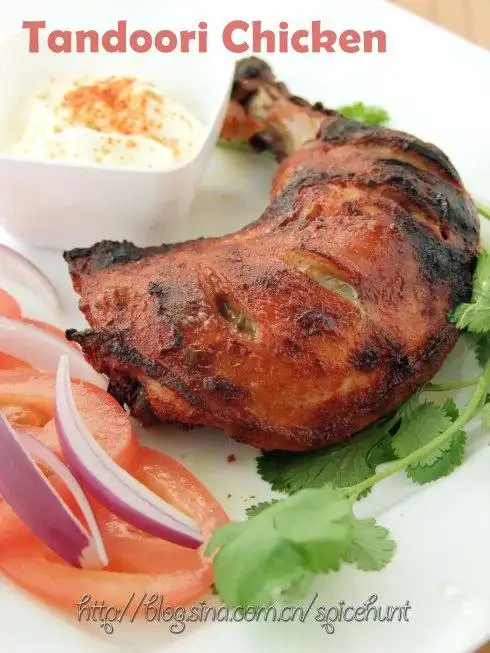 印度tandoor烤鸡tandoorichicken