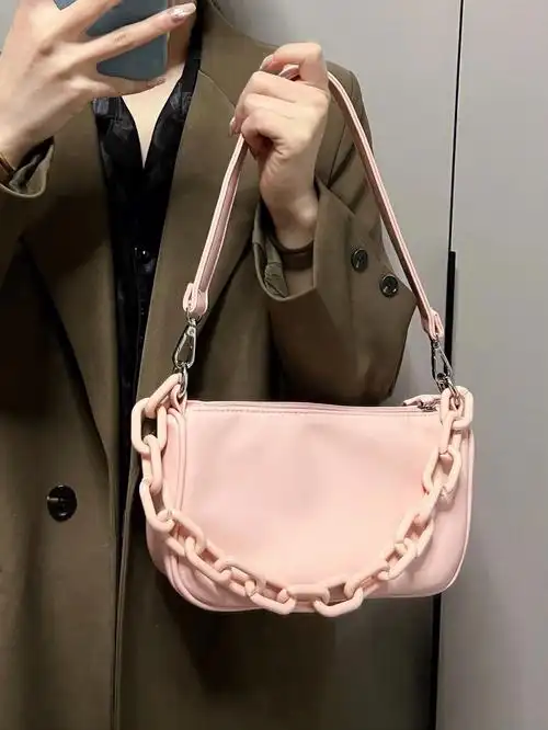 一包四用这个包太会了嗲嗲滴藕粉色