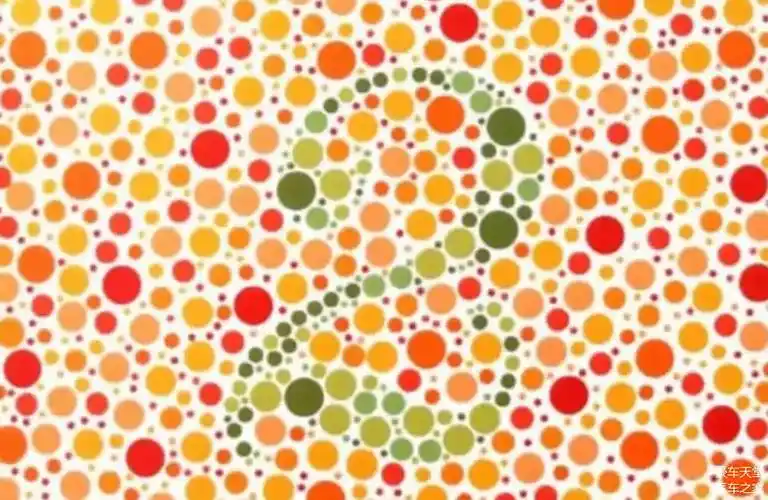 车管所最常用的6张色盲图能看出最后一张可以去考飞行员了