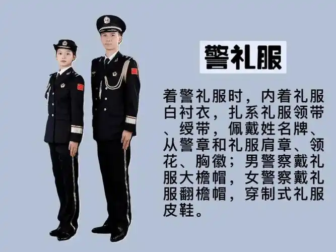 警容风纪小知识看这里~~_警服_警衔_标志