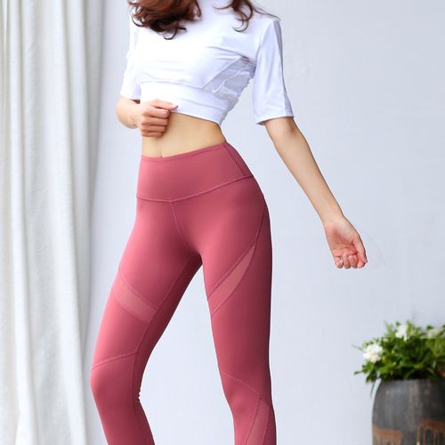 燃脂瘦腿裤女弹力紧身高腰提臀瑜伽健身裤运动裤外穿网红提臀裤