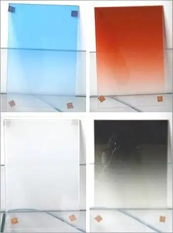 渐变玻璃 高温彩釉渐变玻璃 彩色渐变玻璃