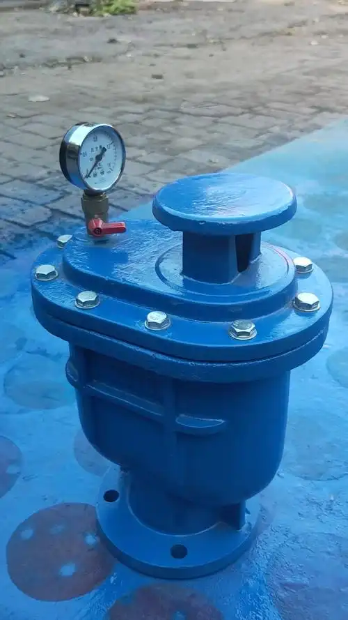 厂家供应球墨铸铁carx法兰清水复合式排气阀 dn200快速自动排气阀