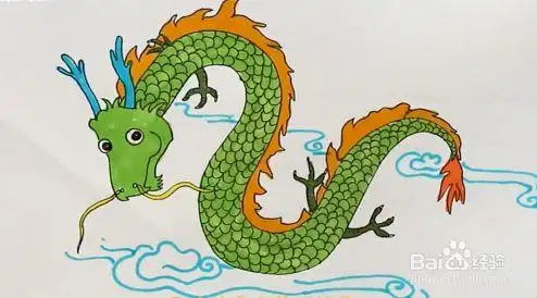 龙怎么画的步骤
