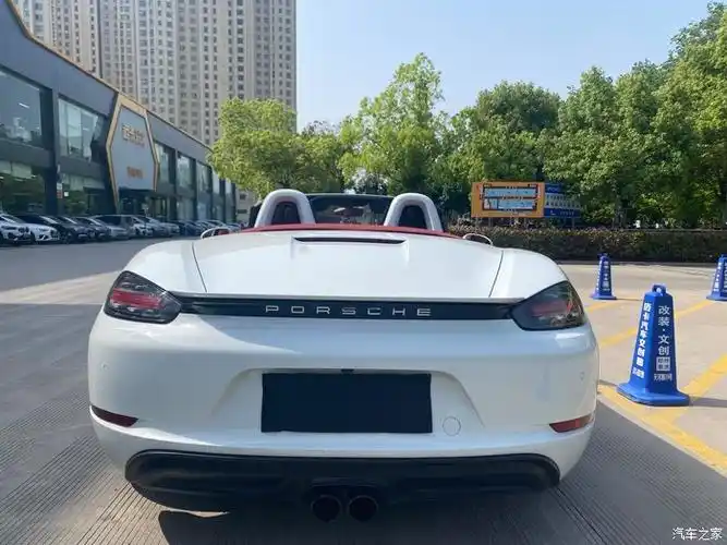 【图】19年白红718,配置到顶,原版原漆41500公里,明盘41_保时捷718