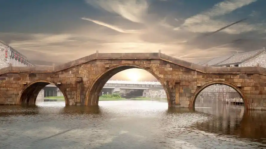 千里迁移的百吨古石桥_薛济_张玹_父亲