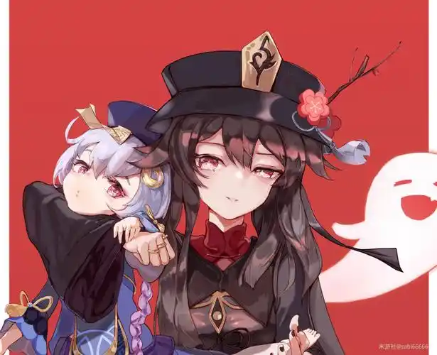 屑胡桃和七七 喜欢就拿去-原神社区-米游社